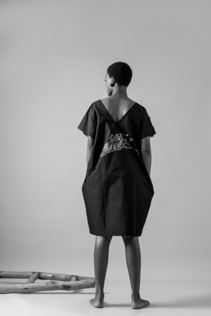 Eko_Miami_Map_Dress_Back_View