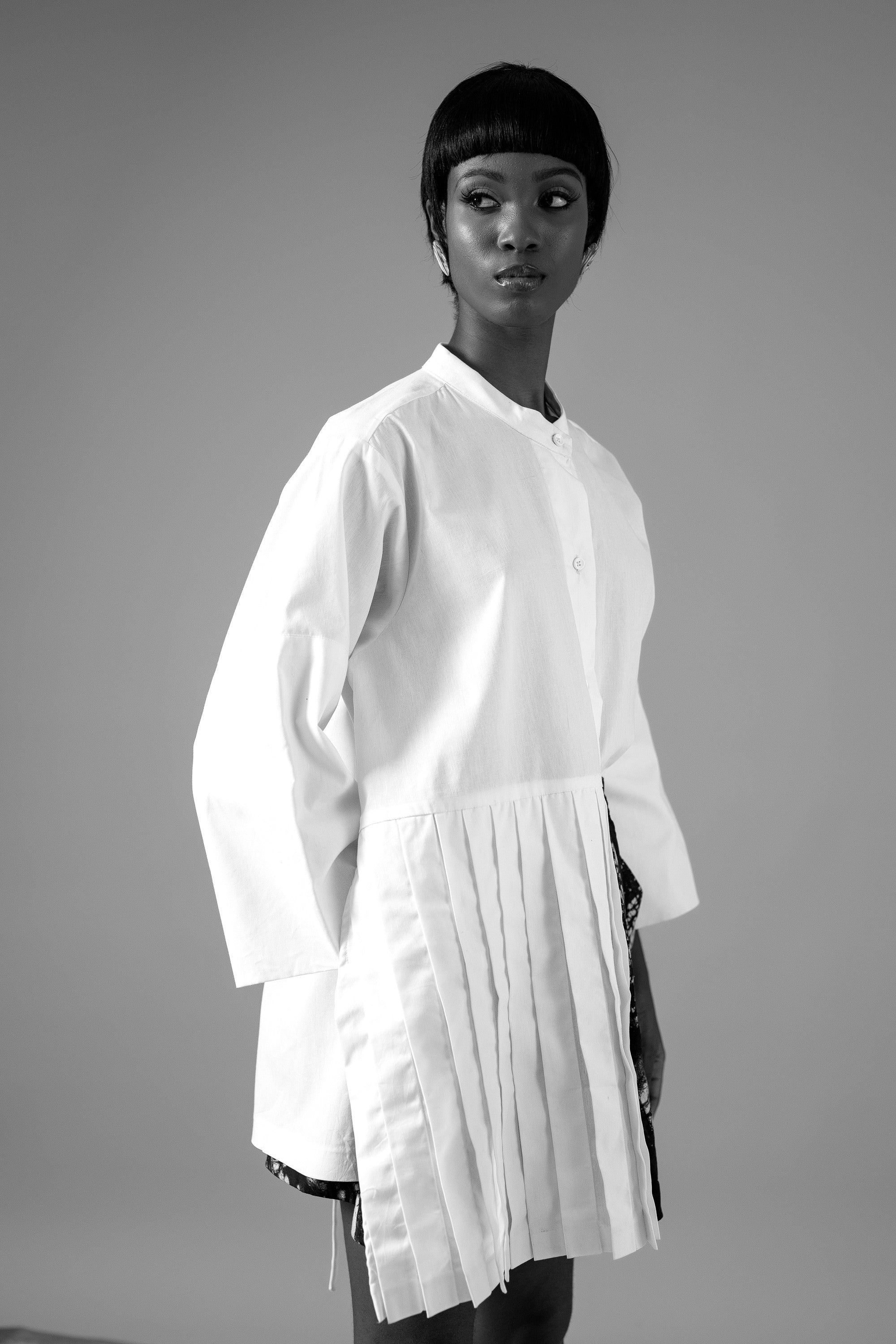 Ro_Pleat_Deconstructed_Shirt_Side_View